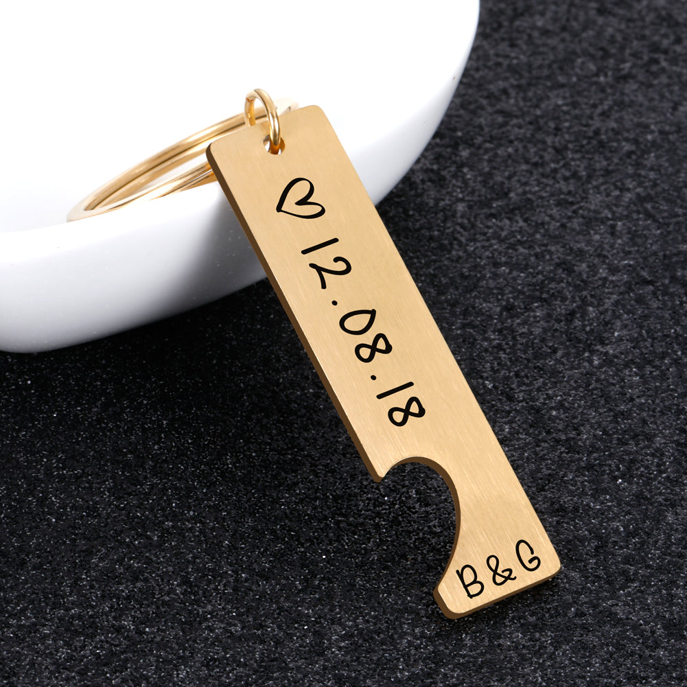 Customized Couples Keychain Boyfriend Girlfriend Keyring Husband Anniversary Valentine Day Gift Customized Couples Keychain Boyfriend Girlfriend Keyring Husband Anniversary Valentine Day Gift